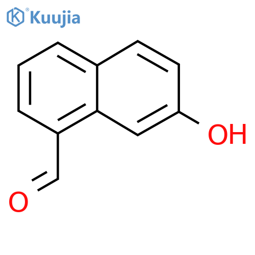 7-Hydroxynaphthalene-1-carbaldehyde structure