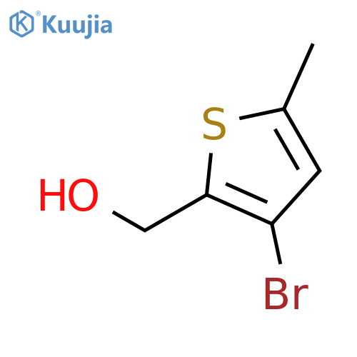 2-Thiophenemethanol, 3-bromo-5-methyl- structure