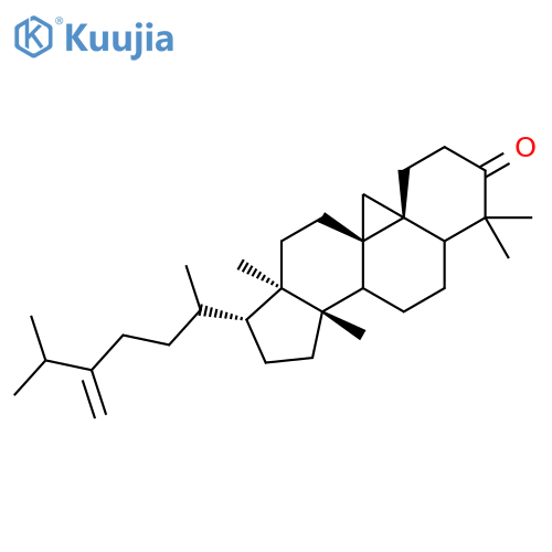 9,19-Cyclolanostan-3-one,24-methylene- structure