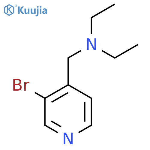[(3-Bromopyridin-4-yl)methyl]diethylamine structure