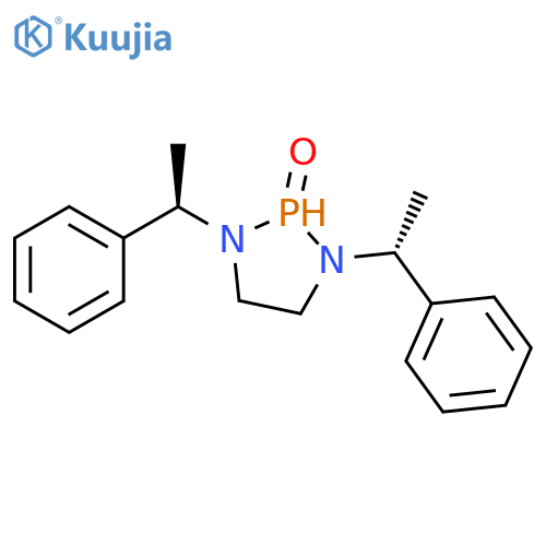 1,3,2-Diazaphospholidine, 1,3-bis[(1R)-1-phenylethyl]-, 2-oxide structure