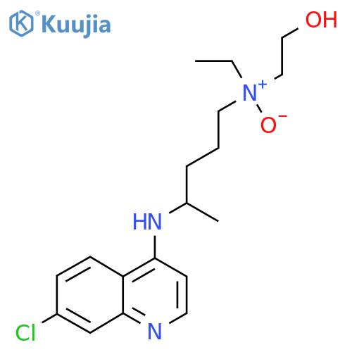 Hydroxychloroquine N-Oxide structure