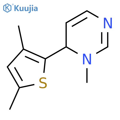 6-(3,5-Dimethylthiophen-2-yl)-1-methyl-1,6-dihydropyrimidine structure
