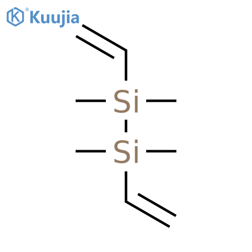 Disilane,1,2-diethenyl-1,1,2,2-tetramethyl- structure