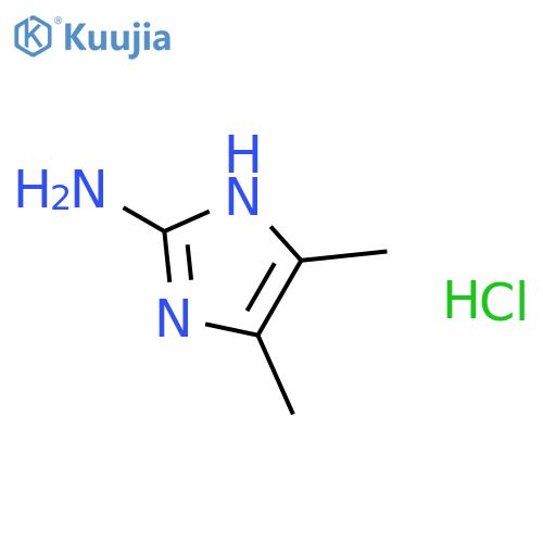 4,5-Dimethyl-1H-imidazol-2-amine hydrochloride structure