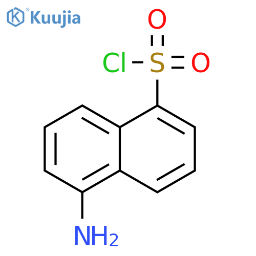 1-Naphthalenesulfonylchloride, 5-amino- structure