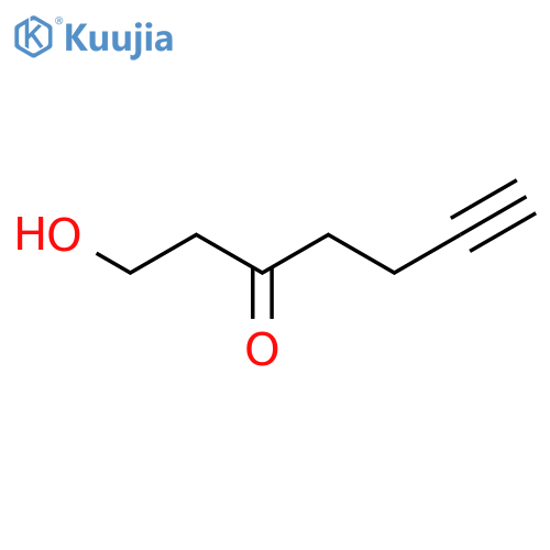 1-Hydroxyhept-6-yn-3-one structure
