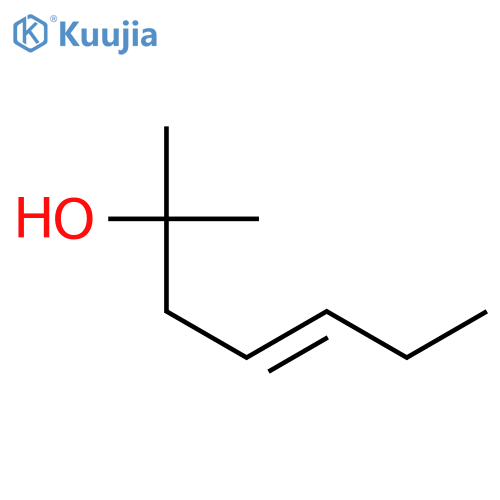 2-methylhept-4-en-2-ol structure