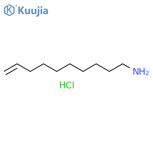 dec-9-en-1-amine hydrochloride structure