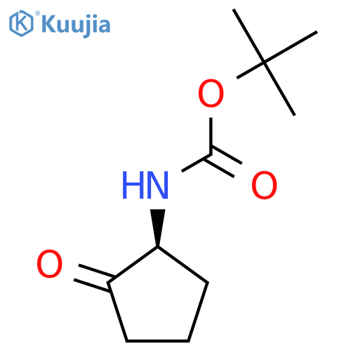 Tert-Butyl N-[(1S)-2-oxocyclopentyl]carbamate structure