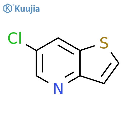 Thieno[3,2-b]pyridine, 6-chloro- structure