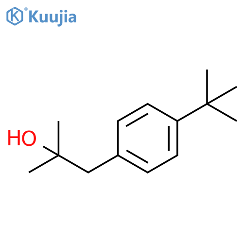 Benzenepropanol, 4-(1,1-dimethylethyl)-β-methyl-, (βR)- structure