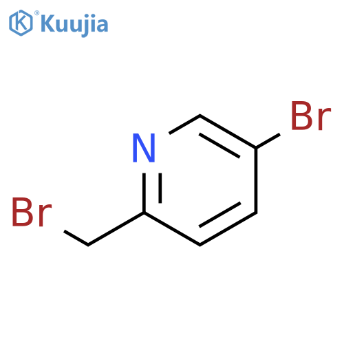 5-Bromo-2-(bromomethyl)pyridine structure