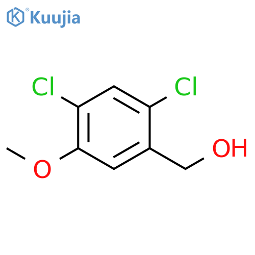 (2,4-Dichloro-5-methoxy-phenyl)-methanol structure