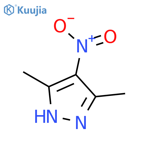 3,5-Dimethyl-4-nitro-1H-pyrazole structure