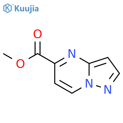 Methyl pyrazolo[1,5-a]pyrimidine-5-carboxylate structure