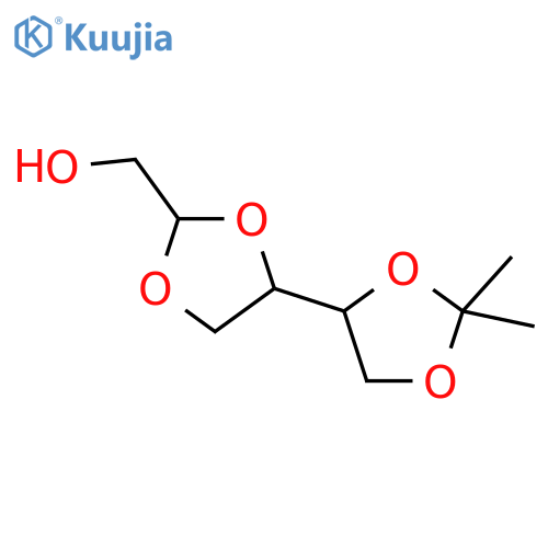 (2S,4S,4'R)-2',2'-Dimethyl4,4'-bi-1,3-dioxolane-2-methanol structure