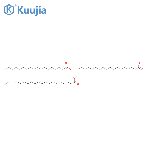 Octadecanoic acid,cerium(3+) salt (3:1) structure
