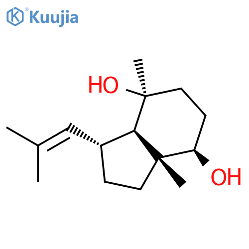 1H-Indene-4,7-diol,octahydro-3a,7-dimethyl-1-(2-methyl-1-propen-1-yl)-, (1R,3aR,4R,7S,7aR)- structure