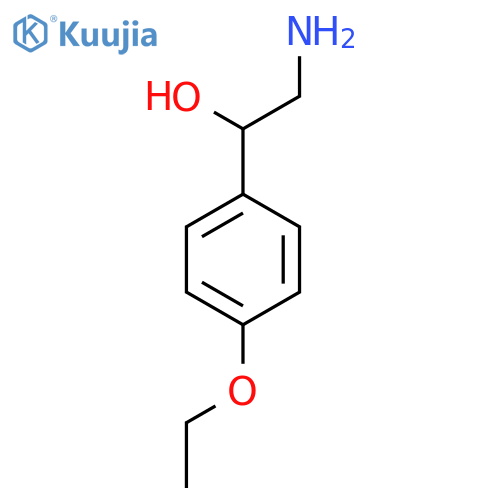 2-Amino-1-(4-ethoxyphenyl)ethanol structure
