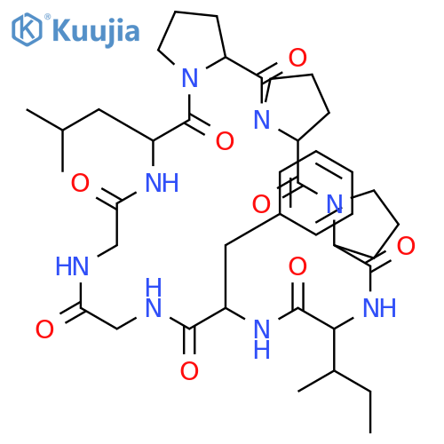 Heterophyllin B structure