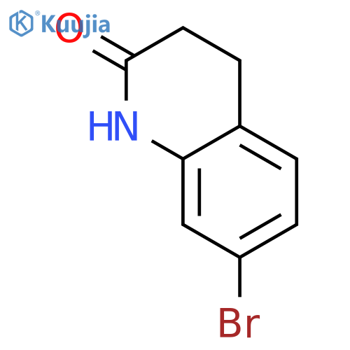 7-Bromo-3,4-dihydro-1H-quinolin-2-one structure