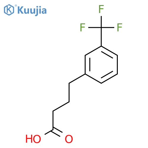 3-(Trifluoromethyl)-benzenebutanoic acid structure
