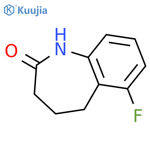 6-Fluoro-4,5-dihydro-1H-benzo[b]azepin-2(3H)-one structure