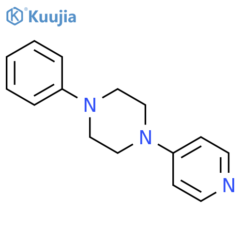 Piperazine,1-phenyl-4-(4-pyridinyl)- structure
