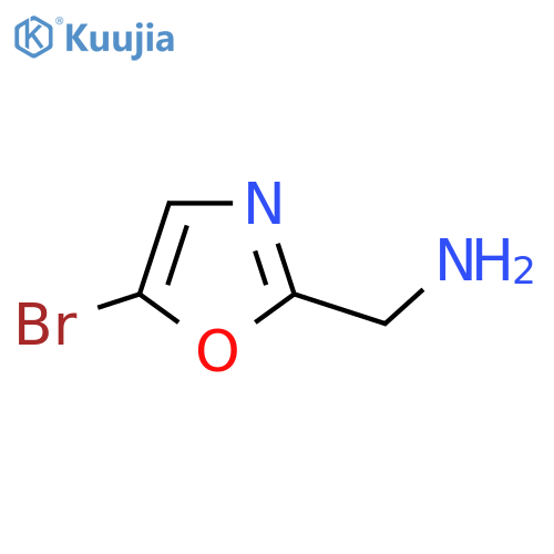 2-Oxazolemethanamine, 5-bromo- structure