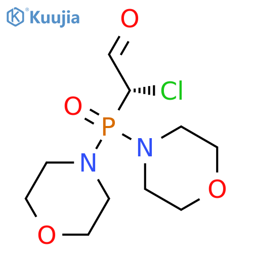 Morpholine,4,4'-[(1-chloro-2-hydroxyethenyl)phosphinylidene]bis-, (Z)- (9CI) structure