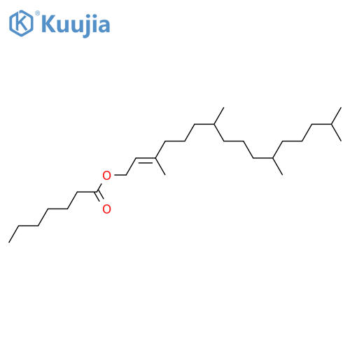2-Phyten-1-ol; (2E,7R,11R)-form, Heptanoyl structure