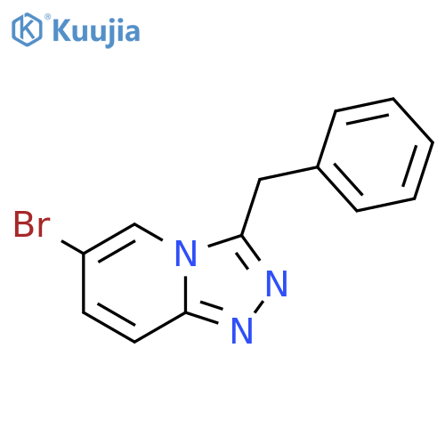 3-Benzyl-6-bromo-[1,2,4]triazolo[4,3-a]pyridine structure