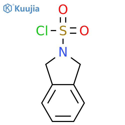 2,3-dihydro-1H-isoindole-2-sulfonyl chloride structure