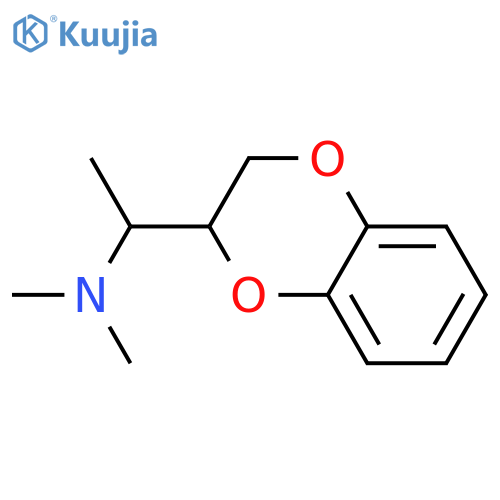 1,4-Benzodioxin-2-methanamine,2,3-dihydro-N,N,a-trimethyl- structure