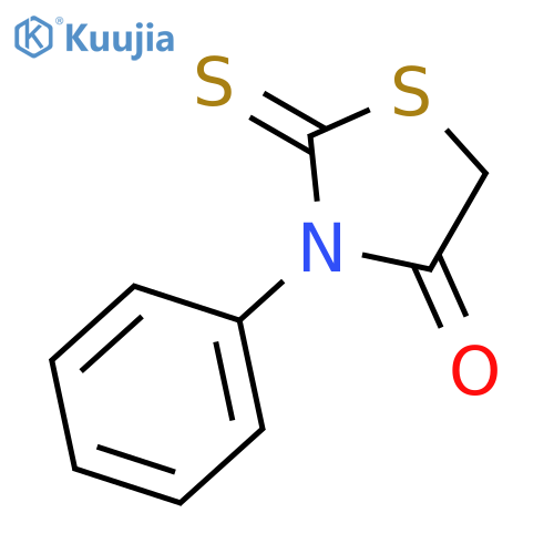3-Phenyl-2-thioxothiazolidin-4-one structure