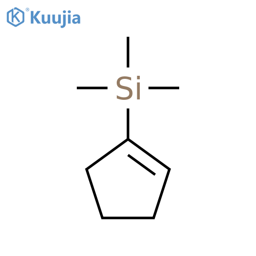 Silane, 1-cyclopenten-1-yltrimethyl- structure