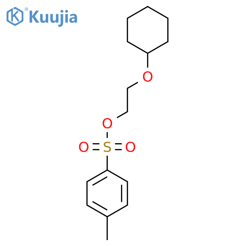 Cyclohexyloxyethyl p-toluenesulfonate structure
