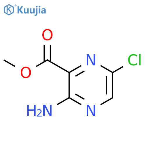 Methyl 3-amino-6-chloropyrazine-2-carboxylate structure