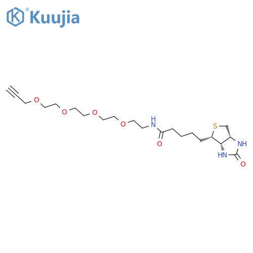 Biotin-PEG4-Alkyne structure