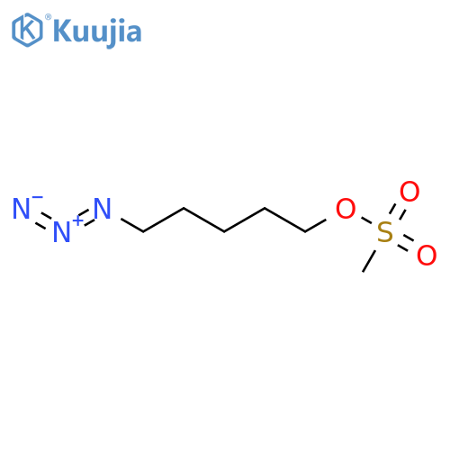 5-Azidopentyl Methanesulfonate structure
