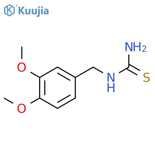 (3,4-dimethoxyphenyl)methylthiourea structure