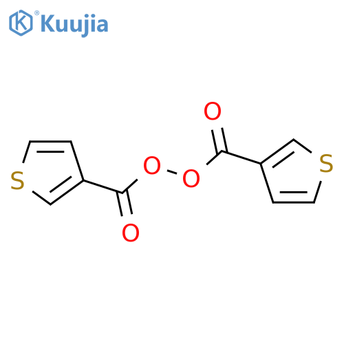 Peroxide,bis(3-thienylcarbonyl) (9CI) structure