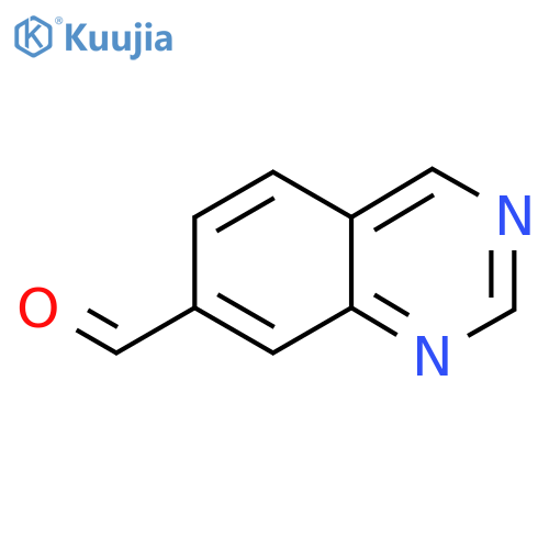 Quinazoline-7-carbaldehyde structure