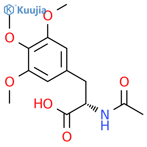 L-Tyrosine, N-acetyl-3,5-dimethoxy-O-methyl- structure