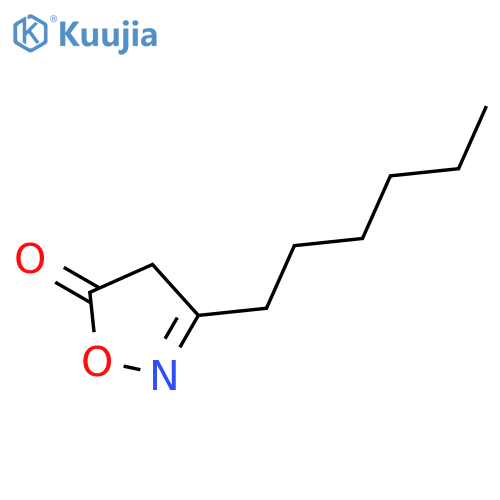 5(4H)-Isoxazolone,3-hexyl- structure