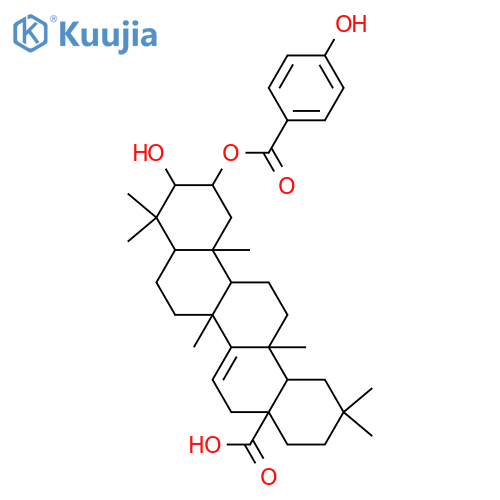 2,3-Dihydroxy-14-taraxeren-28-oic acid; (2α,3β)-form, 2-O-(4-Hydroxybenzoyl) structure