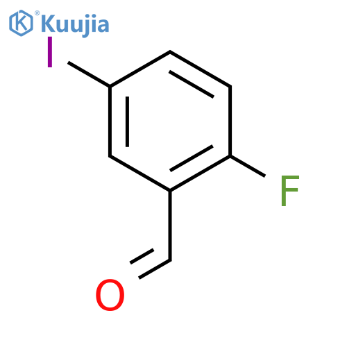 2-Fluoro-5-iodobenzaldehyde structure