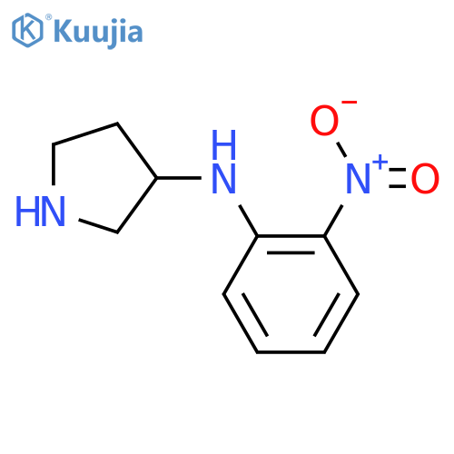 N-(2-nitrophenyl)pyrrolidin-3-amine structure