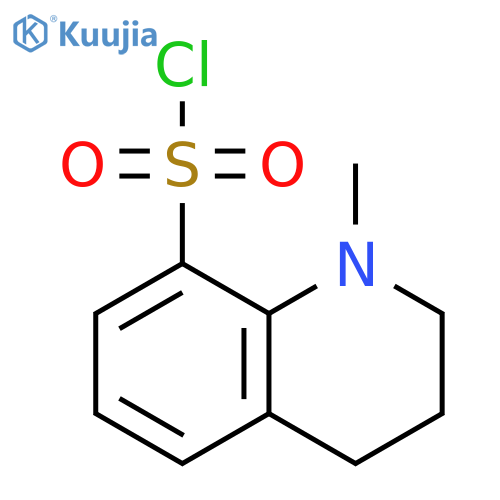 1-methyl-1,2,3,4-tetrahydroquinoline-8-sulfonyl chloride structure